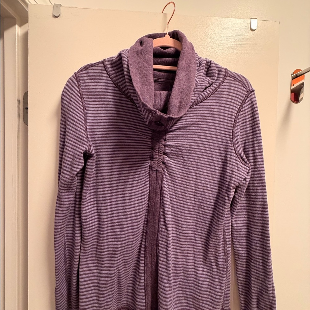 Lululemon Striped Purple Women's Sweater